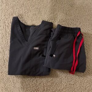 Women’s Charcoal Figs Scrubs